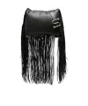 Sportmax Fringed Tote Bag In Black