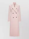 Sportmax Comune Tailored Coat In Pink