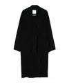 Sportmax Orense Wool And Cashmere Coat In Black