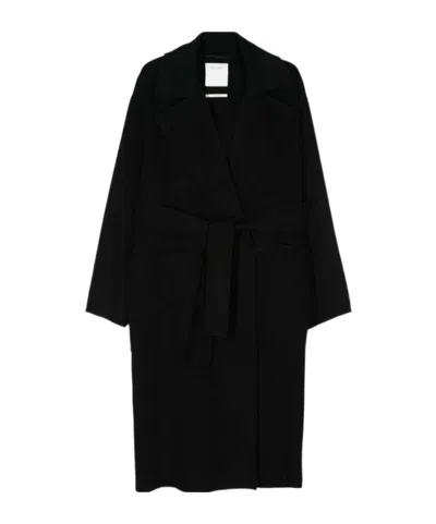 SPORTMAX SPORTMAX BELTED LONG-SLEEVED COAT