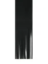 Sportmax Long Scarf With 'avocado' Fringes In Black