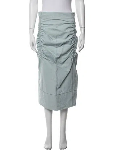 Pre-owned Sportmax Long Skirt In Blue