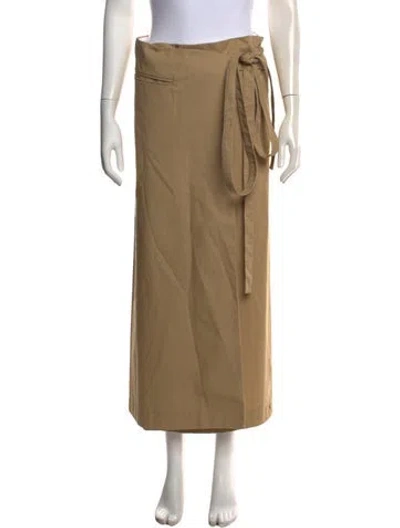 Pre-owned Sportmax Long Skirt In Neutrals