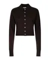Sportmax Perseo Button-up Knitted Cardigan In Black