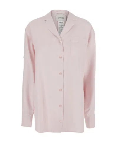 Sportmax Long Sleeve Dress In Pink
