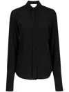 Sportmax Cardigan With Collared Design And Long Sleeves In Black