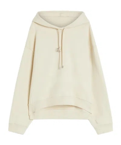 Sportmax Long Sleeve Sweatshirt In Brown