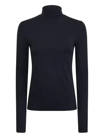 Sportmax Long-sleeve T-shirt In Blue