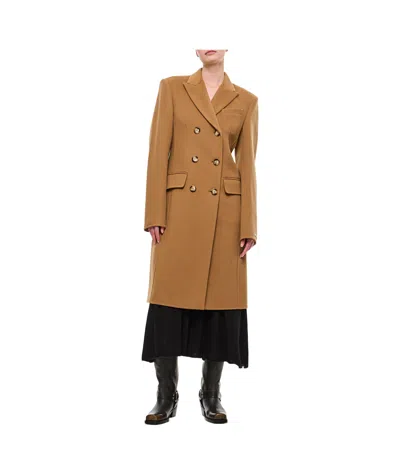 SPORTMAX SPORTMAX MORGANA DOUBLE-BREASTED COAT