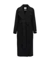 Sportmax Orense Wool And Cashmere Coat In Black
