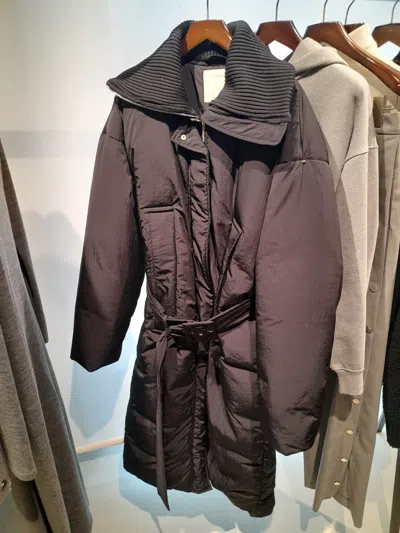 Sportmax Long-sleeved Cotton Jacket In Gray