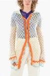 SPORTMAX LONG SLEEVED KNITTED CARDIGAN
