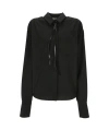 Sportmax Black Wool Shirt In Black