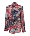 Sportmax Long-sleeved Shirt In Multicolor