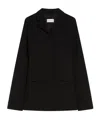Sportmax Long-sleeved Suit Coat In Black