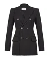 Sportmax Adamo Virgin Wool Blazer In Black