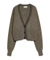 Sportmax Long-sleeved Sweater In Green