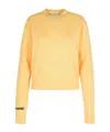 Sportmax 'agadir1234' Ivory Wool Blend Sweater In Yellow