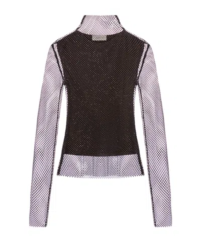 SPORTMAX FRINGE-DETAIL T-SHIRT