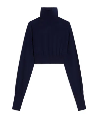 SPORTMAX SPORTMAX HIGH NECK LONG-SLEEVED JUMPER