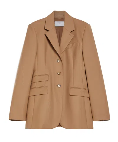 SPORTMAX SPORTMAX OPICE SINGLE-BREASTED TAILORED BLAZER