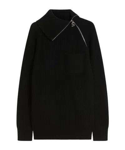 SPORTMAX SPORTMAX SALPA LOOSE FIT KNITTED JUMPER