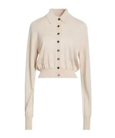 Sportmax Long Sleeves Cardigans In Neutral