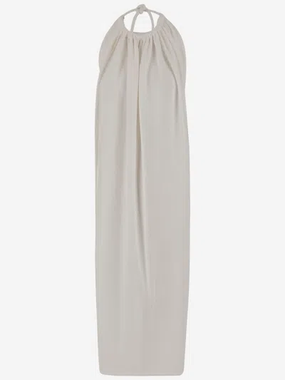SPORTMAX LONG VISCOSE DRESS