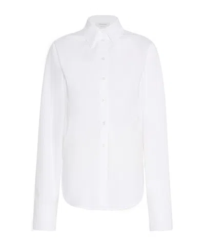 Sportmax Long-sleeved Shirt In White