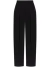 Sportmax Loose-fit Long-leg Trousers In Black