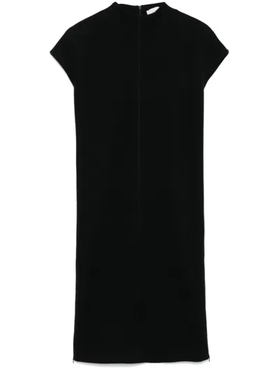 Sportmax Lora Midi Dress In Black