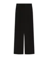 Sportmax Low-rise Bell Bottoms In Black