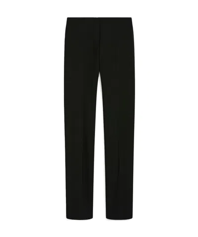 Sportmax Low-rise Stretch Trousers - Runway In Black