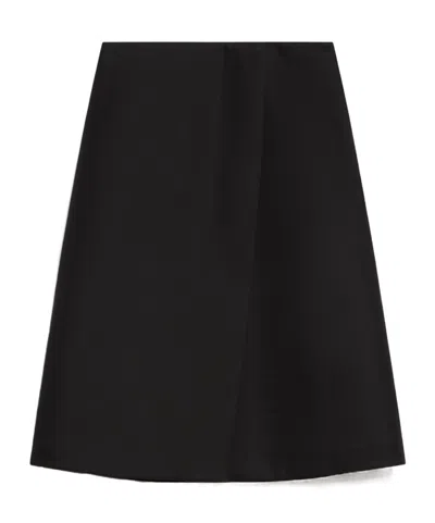 Sportmax Low-waist Skirt In Black