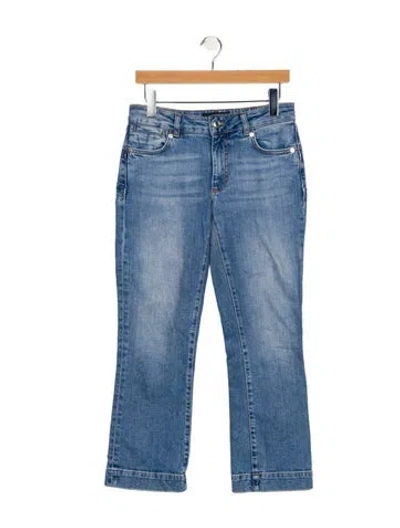 Pre-owned Sportmax Low-rise Skinny Leg Jeans In Blue