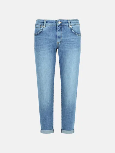 Sportmax 'luchino' Light Blue Denim Jeans