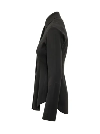 Sportmax Luxurious Knit Cardigan In Nero