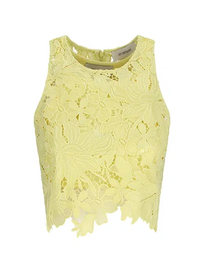 Sportmax Dress Woman In Yellow