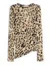 Sportmax Max Mara  Bis Tulle T-shirt In Brown