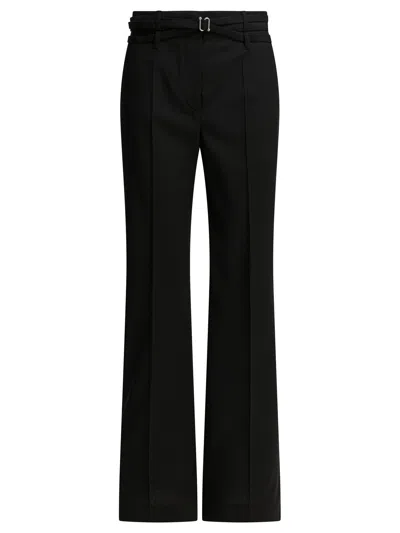 Sportmax Max Mara  Black Virgin Wool Trousers