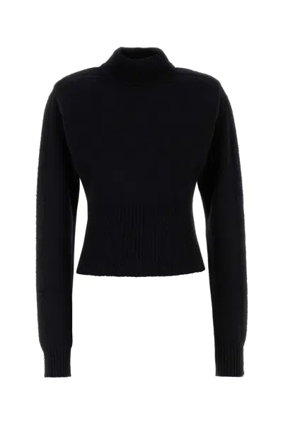 Sportmax Max Mara  Black Wool Holiday Sweater