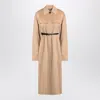 Sportmax Camel-coloured Wool Coat