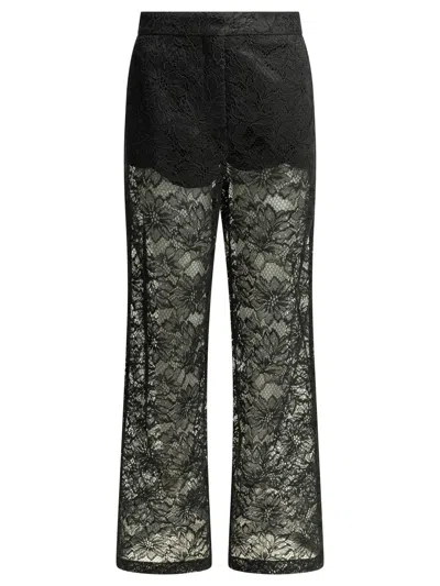 Sportmax Max Mara  Casual Lace Pants In Green