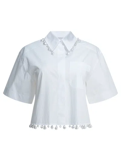 Sportmax Max Mara  Casual White Cotton Shirt