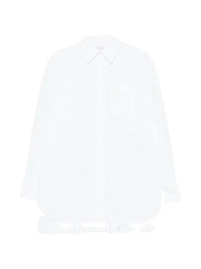 Sportmax Max Mara  Cotton Blend Shirt In White