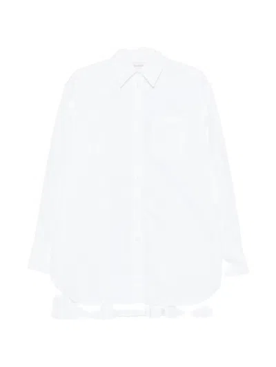 Sportmax Max Mara  Cotton Blend Shirt In White