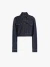 Sportmax Max Mara  Denim Bormio Jacket In Blue