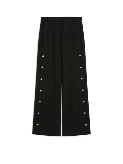 SPORTMAX MAX MARA SPORTMAX EDERE - WOOL TROUSERS WITH BUTTONS