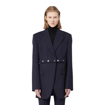 Sportmax Max Mara  Editore Jacket Navy In Blue