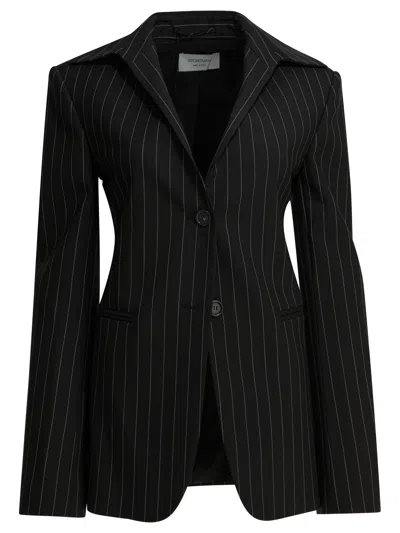 Sportmax Max Mara  Elegant Women's Mini Jackets & Coats In Black